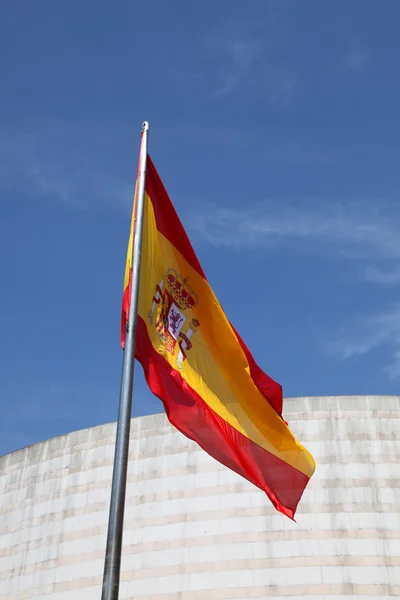 Spanische Flagge — Stockfoto