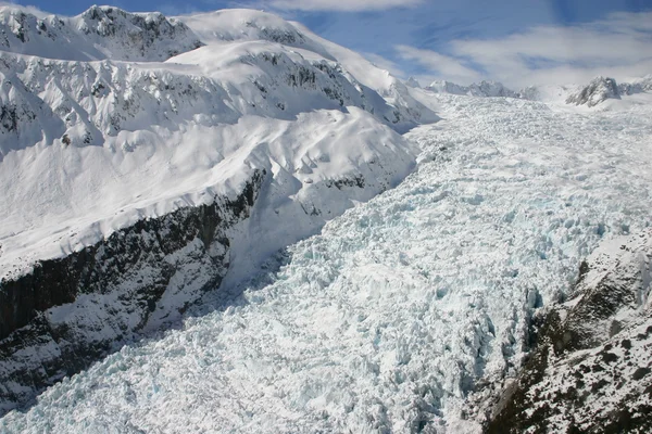 Fox glacier - Nový Zéland — Stock fotografie