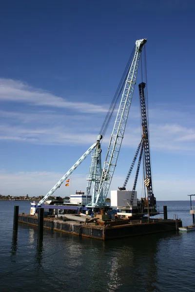 Pier construction — Stock Photo, Image