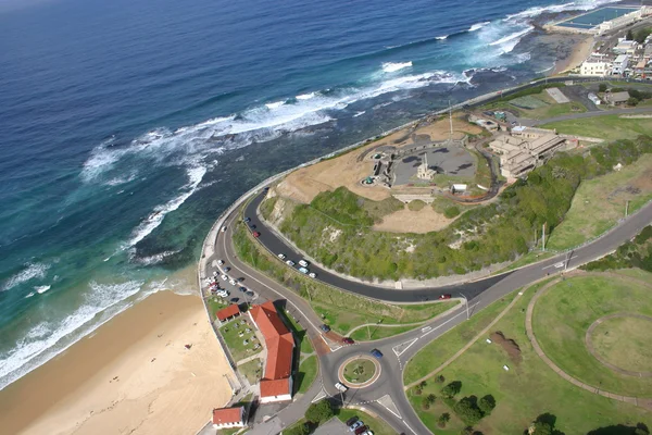 Newcastle Australia Aeiral View — Stock Photo, Image