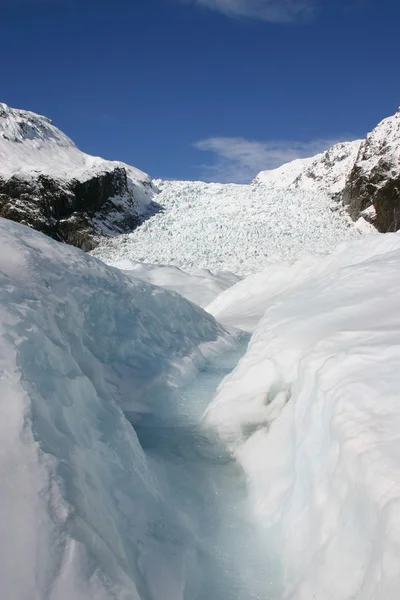 Fox glacier - Nya Zeeland — Stockfoto