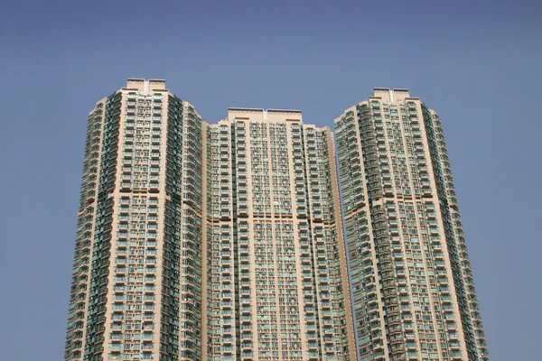 Immeuble d'appartements hong kong. — Photo