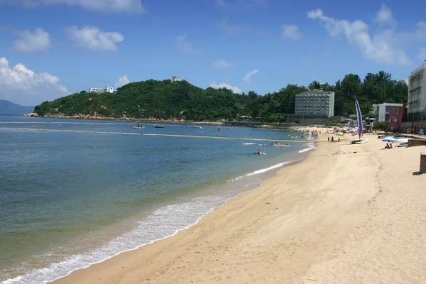 Hong kong strand jelenet — Stock Fotó