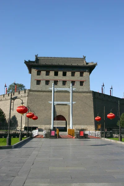 Xian stadsmuur - china — Stockfoto