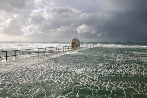 Merewether 浴-澳大利亚纽卡斯尔 — 图库照片