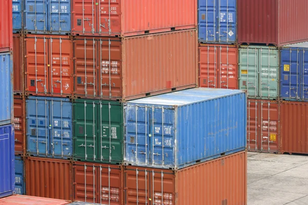 Schiffscontainer — Stockfoto