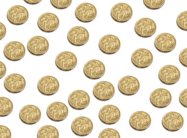 Australian Dollar Coins — Stock Photo, Image