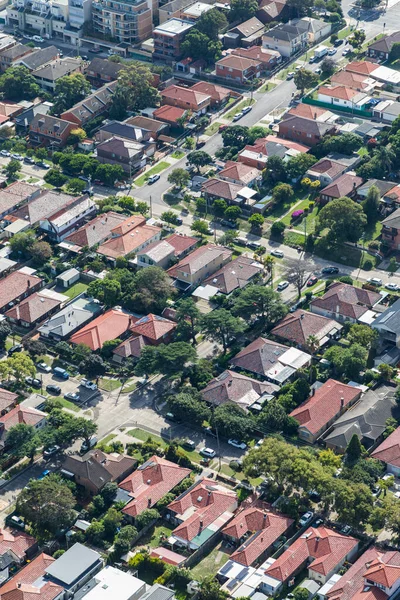 Aerial View Typical Eastern Suburbs Residential Area Sydney Nsw Australia — Stock Photo, Image