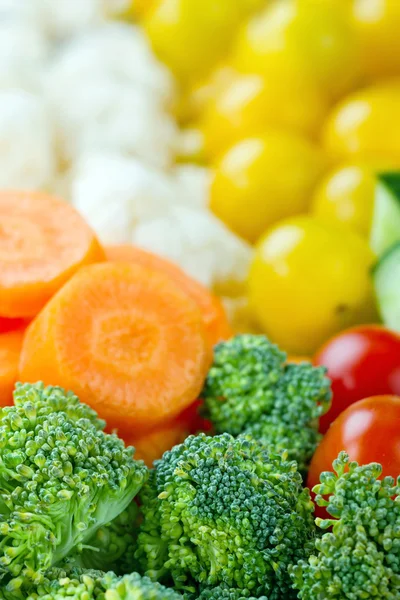 Vegetais saudáveis close-up — Fotografia de Stock