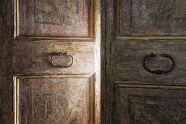 Porta de madeira velha — Fotografia de Stock