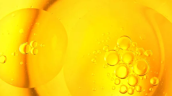 Cooking Oil Cooking Background Yellow Oil Drops Water Kitchen — Stock Photo, Image