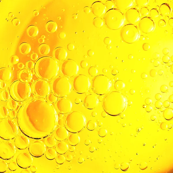 Cooking Oil Cooking Background Yellow Oil Drops Water Kitchen — Stock Photo, Image