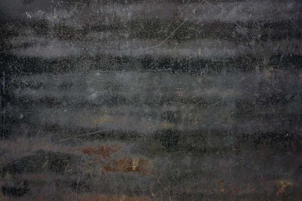 Fond de Grunge texture noire de tôle peinte en noir. — Photo