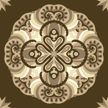 Dekoratif yuvarlak dantel modeli