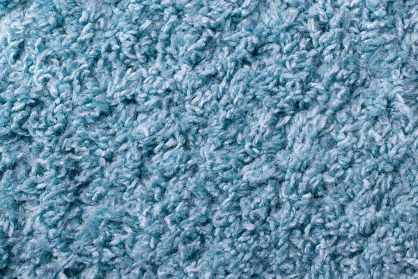 Texture Surface Blue Carpet Close Image Piece Carpet — Stock Photo, Image