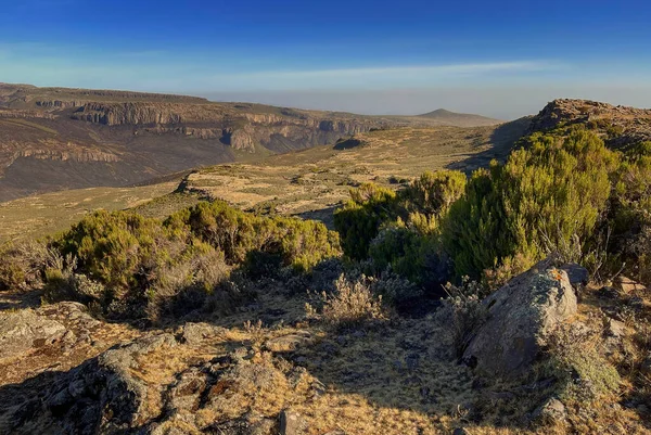 Bale Hory Krásné Jedinečné Horské Krajiny Etiopského Údolí Great Rift — Stock fotografie