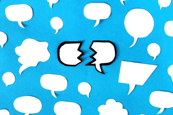 Metin yazmak için bulut dokusu, bölünmüş düşünceler veya diyaloglar için.