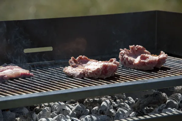 A barbecue kolbász — Stock Fotó