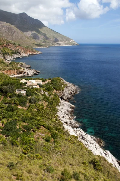 Sicilia-kysten – stockfoto