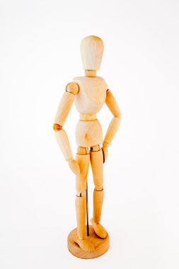 ahşap vitrin mankeni