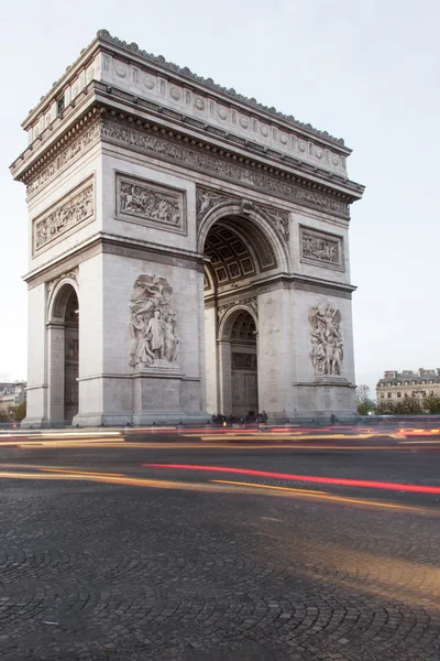 Paříž, arc de triomphe — Stock fotografie