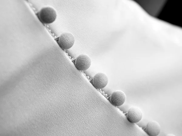 Detail des Brautkleides — Stockfoto