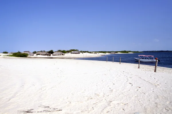 Fisherman's village in Jericoacoara in Brazil — Stock Photo, Image