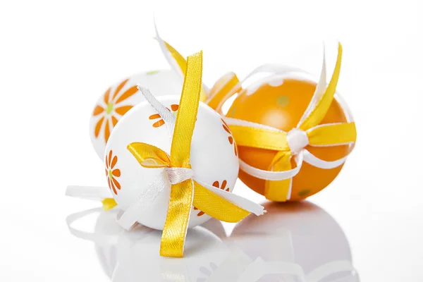 Három húsvéti tojás — Stock Fotó
