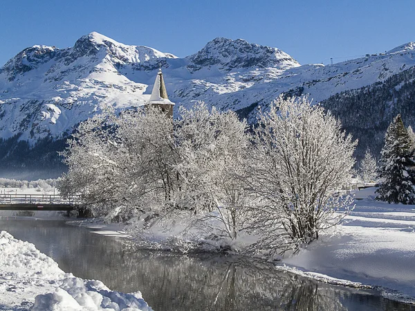 Paisaje invierno — Foto de Stock