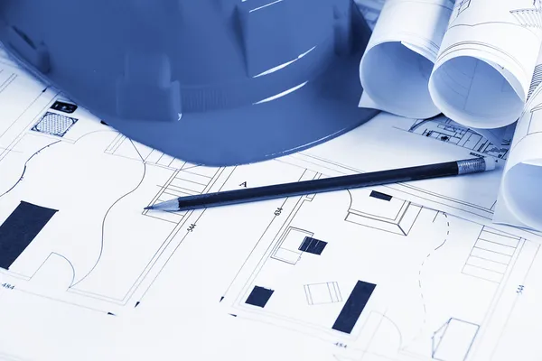 Architect background — Stock Photo, Image