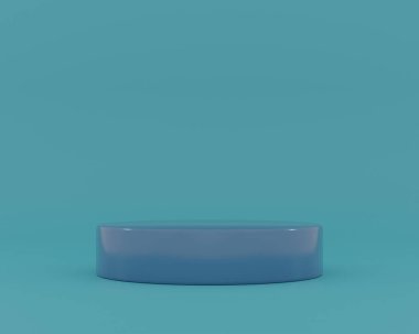 Kozmetik ürünleri göstermek için sahne. Geometrik olan en küçük sahne. 3D silindir podyum. Podyum sahne kaidesi ya da platformu. Asgari 3D görüntüleme. Pastel renkler en düşük sahne.