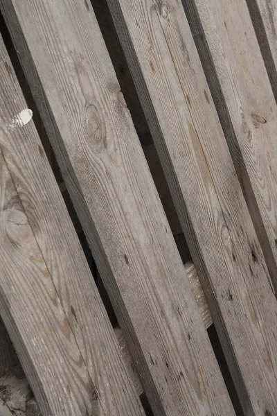 Wooden pallet, wooden boards in a vertical state.