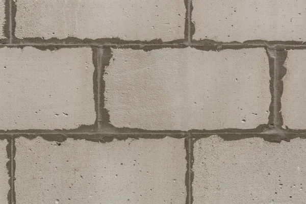 Brick Wall Gray Bricks Gray Color Brick Wall Texture — 스톡 사진