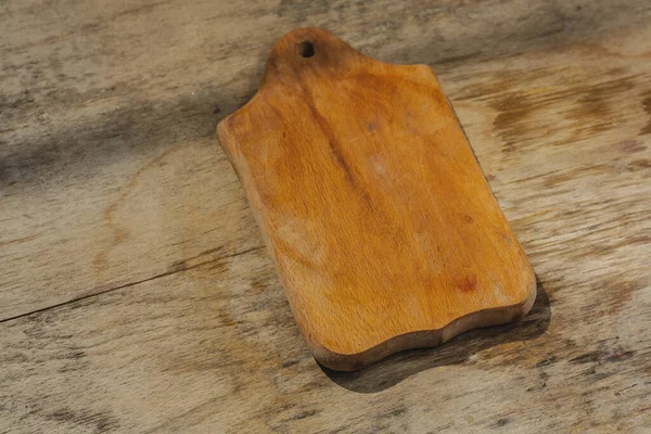 Wooden Kitchen Board Wooden Stand Close — Stok fotoğraf