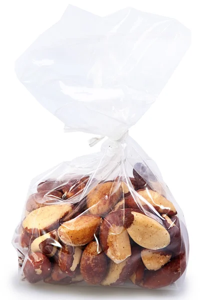 One Pound Bag of Brazil Nuts — Stock Photo, Image