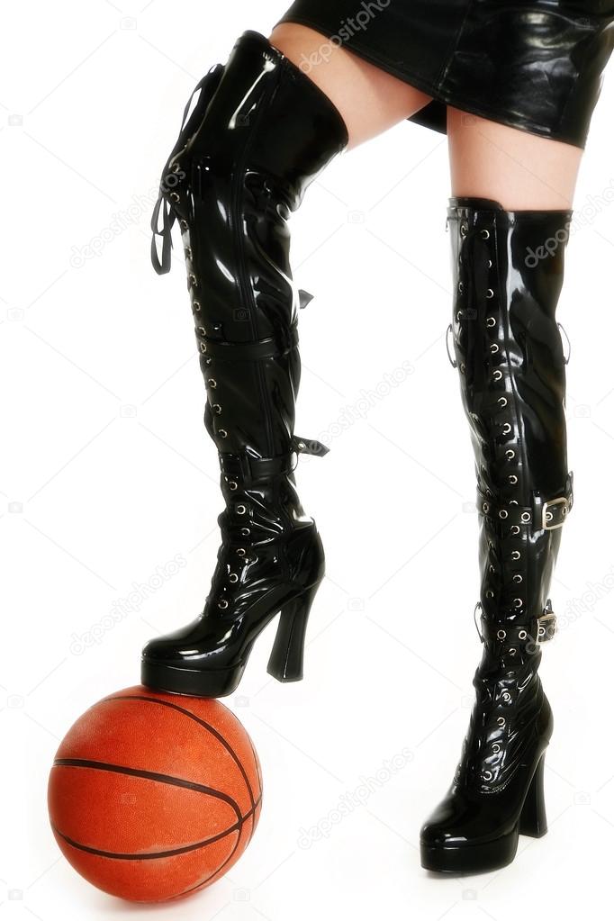 Sexy Legs with Basketball