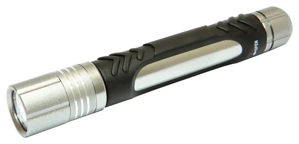 Kleine Taschenlampe mit Clipping-Pfad — Stockfoto