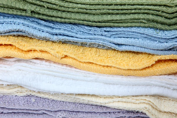 Wash Cloth Stack — Stock Photo, Image