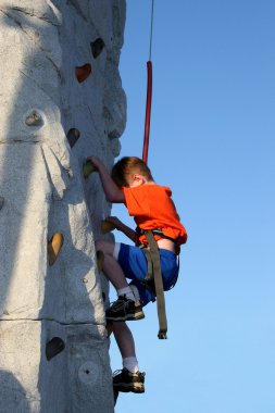 çocuk duvar tırmanma açık havada