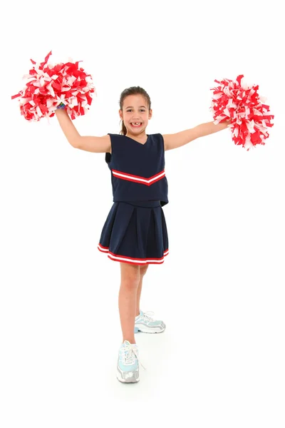 Bezaubernde Cheerleaderin — Stockfoto