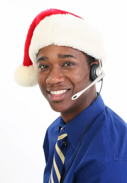 Christmas Customer Service — Stock Photo, Image