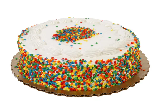 Sprinkle Cake — Stock Photo, Image