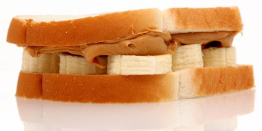 Fıstık ezmesi ve muzlu sandviç