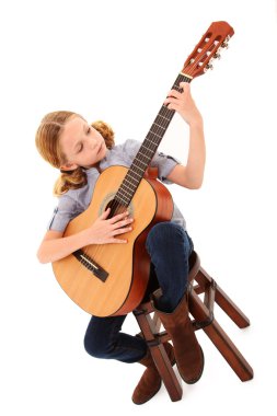 güzel gitar kız