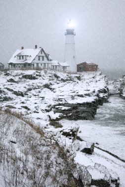 Portland baş hafif kar fırtınası