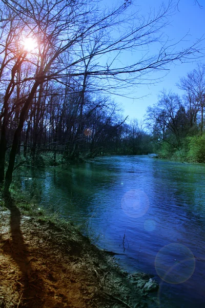 Камені річки Теннессі — стокове фото