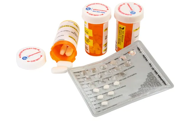 Medicamentos prescritos — Fotografia de Stock