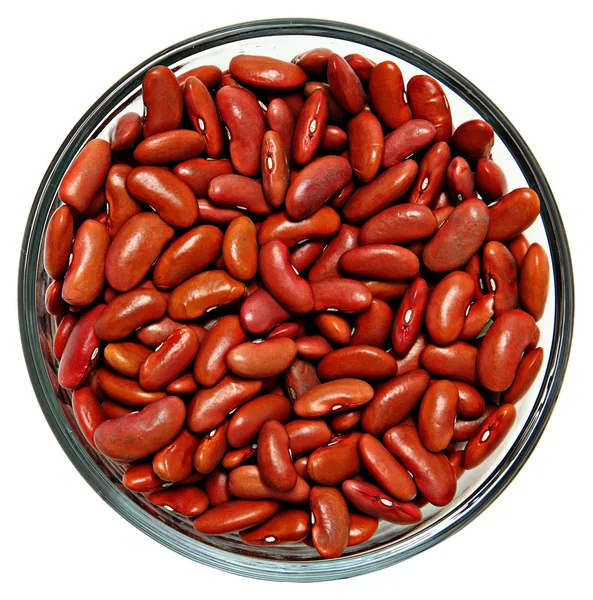 Raw Unwashed Dirty Red Beans — Stock Photo, Image