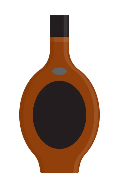 알코올 그림이다 알코올 칵테일 음료의 아이콘 로고로 Color Vector Art — 스톡 벡터