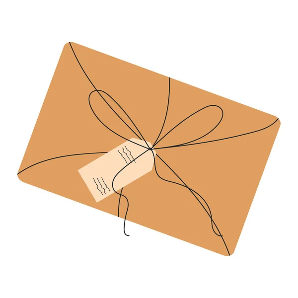 Sobres Con Correos Matasellos Ilustración Vectorial Postales Varias Cartas Papel — Vector de stock